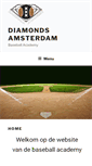 Mobile Screenshot of diamondsbaseball.nl